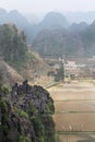 A panorama from Hang Mua, Ninh Binh, Vietnam