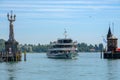 Harbour entrance at Konstanz at Bodensee, Germany Royalty Free Stock Photo