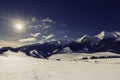 Panorama Havran peak Royalty Free Stock Photo