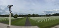 Panorama of the Henri Chapelle american cemetary