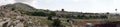 Panorama of Hermon mount Royalty Free Stock Photo