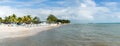 Panorama Higgs Beach in Key West, Florida Keys