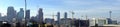 Panorama, high rise construction cranes