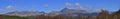 Panorama of the Hills of Island of the West of Scotland Royalty Free Stock Photo