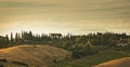 Panorama of the hills of San Gimignano, Tuscany in Italy. Royalty Free Stock Photo