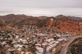 Panorama of Bisbee with surrounding Mule Mountains in Arizona
