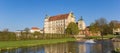 Panorama of the historic castle of Gustrow