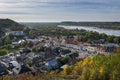 Panorama of the historic town Kazimierz Dolny in Poland