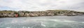 Panorama of the historic village Stromness on Orkney mainland, Scotland, Uk