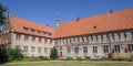 Panorama of the historical Frenswegen monastery in Nordhorn