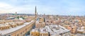 Panorama of historical neighborhood of Cairo, Egypt Royalty Free Stock Photo