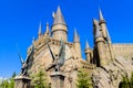 Panorama of The Hogwarts School of Harry Potter Royalty Free Stock Photo