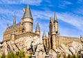 Panorama of The Hogwarts School of Harry Potter Royalty Free Stock Photo