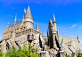 Panorama of The Hogwarts School of Harry Potter Royalty Free Stock Photo