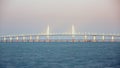 Hong Kong-Zhuhai-Macao Bridge Royalty Free Stock Photo