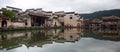 Panorama of Hongcun Village, China Royalty Free Stock Photo