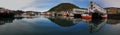 Panorama of Honningsvag Royalty Free Stock Photo