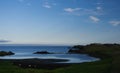 Panorama of Hornafjordur and Stokksnes Eastern Iceland Royalty Free Stock Photo