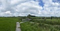 Panorama from horses around the town Boksum