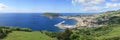 Panorama Horta - Faial Island - Azores Royalty Free Stock Photo
