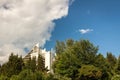 Panorama-Hotel Oberhof and blue sky Royalty Free Stock Photo
