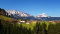 Panorama of houses in Aramaio