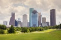 Panorama of Houston Royalty Free Stock Photo