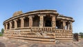 Panorama image of Durga temple in Aihole, Karnataka, India.