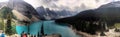 Panorama image Moraine Lake