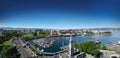 Panorama image of Victoria, BC, Canada