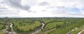 Panorama of Indian countryside