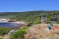 Panorama Indian ocean village Yallingup, Western Australia Royalty Free Stock Photo