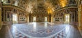 Panorama of the interior. Villa Palagonia in Bagheria, Sicily.