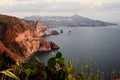 panorama from island Lipari
