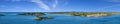 Panorama of islands in Sweden. Royalty Free Stock Photo