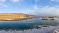 Panorama. Israel. Dead sea. Royalty Free Stock Photo