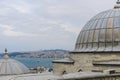 Panorama of Istambul from Suleiman mosque. Istambul, Turkey.