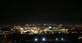 Panorama of Jerusalem from the Mount of Olives to the old city, Israel Royalty Free Stock Photo