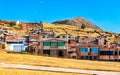 View of town Juli in Peru Royalty Free Stock Photo