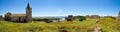 Panorama of Juromenha fortress interior over Guadiana River