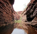 Panorama - Karijini National Park, Western Australia Royalty Free Stock Photo