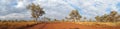 Panorama - Karijini National Park, Western Australia Royalty Free Stock Photo