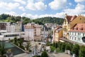 Panorama of the Karlovy Vary