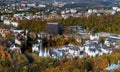 Panorama of Karlovy Vary,Czech republic