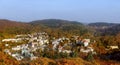 Panorama of Karlovy Vary,Czech republic