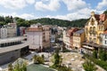 Panorama of the Karlovy Vary