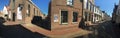 Panorama from the Kerkstraat Royalty Free Stock Photo