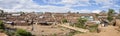 Panorama of kibera slum Royalty Free Stock Photo