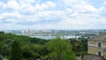 Panorama of Kiev city in spring