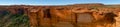 panorama of the Kings Canyon, Watarrka National Park, Northern Territory, Australia Royalty Free Stock Photo